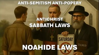 Anti-Semitism, Anti-Popery, Antichrist Sabbath Laws & Noahide Laws