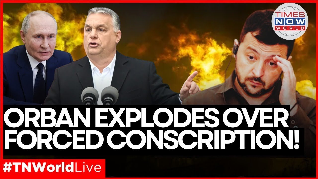 LIVE | Hungarians Being Sent to Die in Ukraine’s Losing War – Orban Speaks Out | World News Live