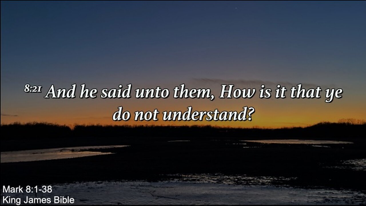 Sunday Morning, April 6th - How Is It That Ye Do Not Understand?