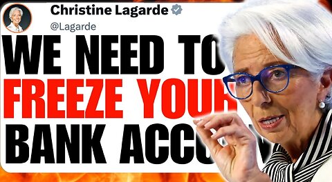 BREAKING: The EU Plan To FREEZE ''Unused'' SAVINGS is SPREADING To The Rest of The World!