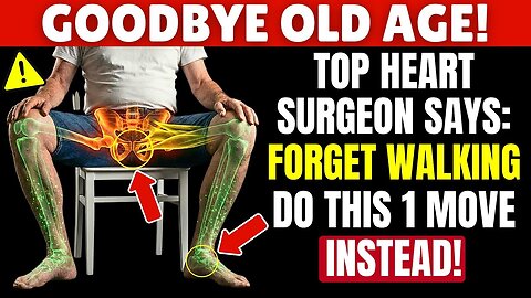 Over 60? THIS 1 Chair Exercise Is BETTER Than WALKING — Surgeon Approved! | Senior Health Tips