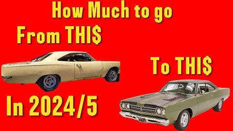 The Staggering price of Restoring a Classic Car Today