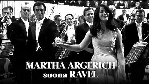 Martha Argerich plays Ravel - Caudio Abbado, RAI Symphony Orchestra of Rome (1969)