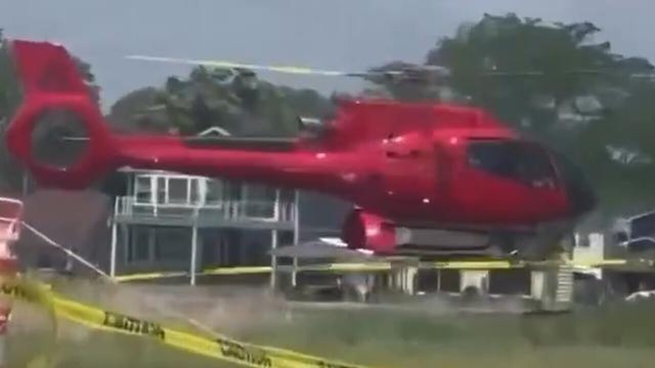 R A W S A L E R T S - 🚨#BREAKING: Watch as a Helicopter crash lands outside waterfront rest...