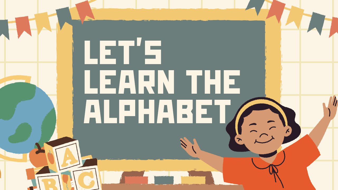 learning letters and english alphabet song