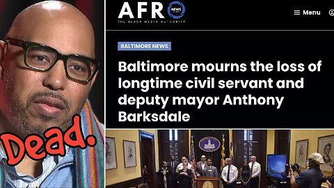 Baltimore's Deputy Mayor Gets The SHAFT!
