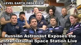 Russian Astronaut Exposes The International Space Station Live!