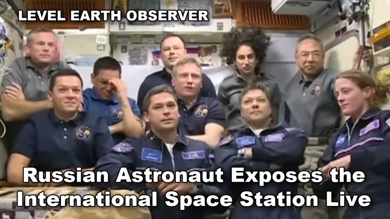 Russian Astronaut Exposes The International Space Station Live!