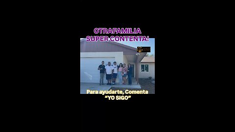 Otra familia, súper contenta