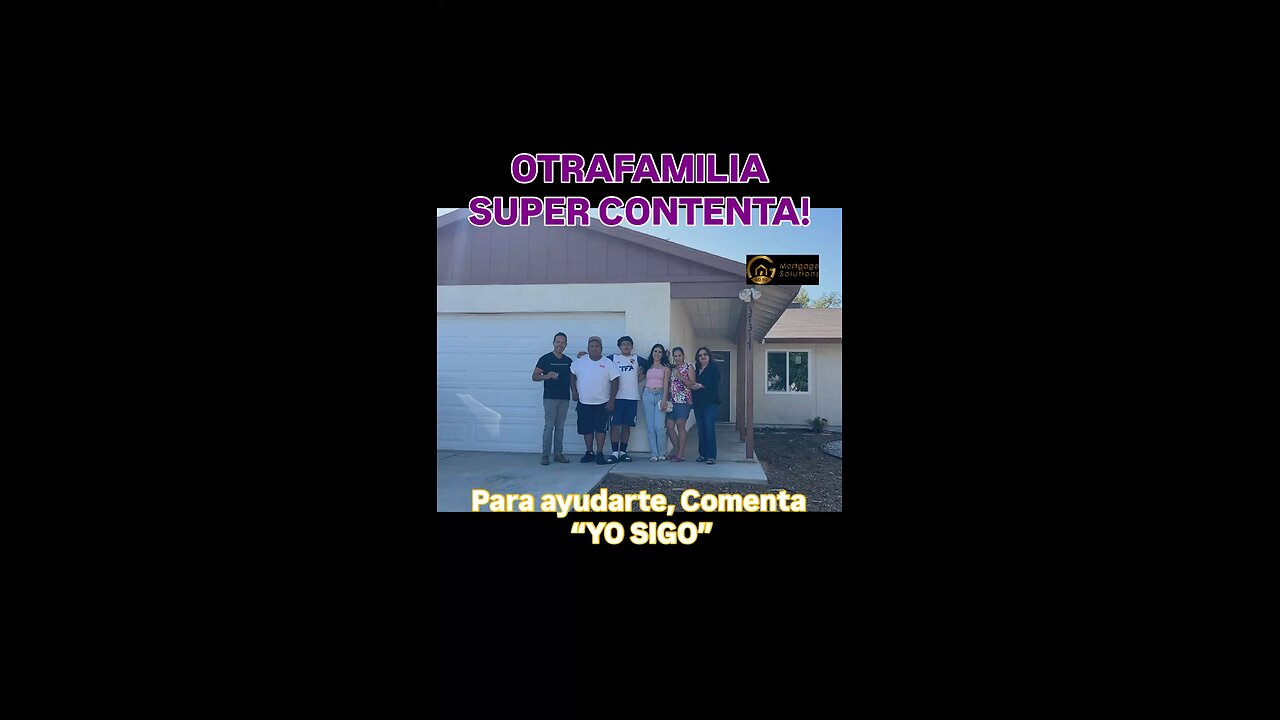 Otra familia, súper contenta