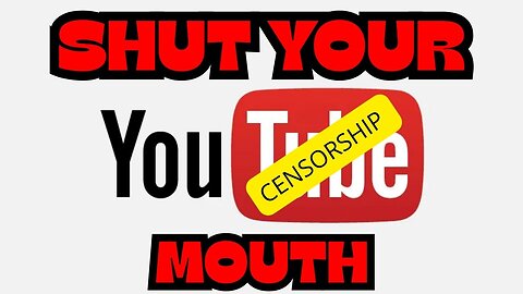 CENSORSHIP at YouTube and AGE #YouTube