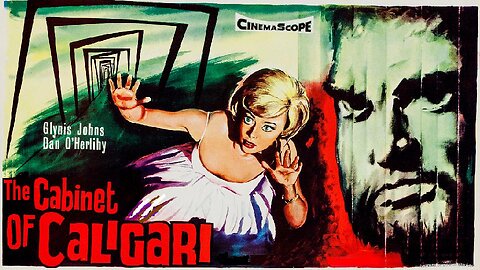 THE CABINET OF CALIGARI 1962 Stranded Woman is Assisted by a Mysterious Man FULL MOVIE HD & W/S