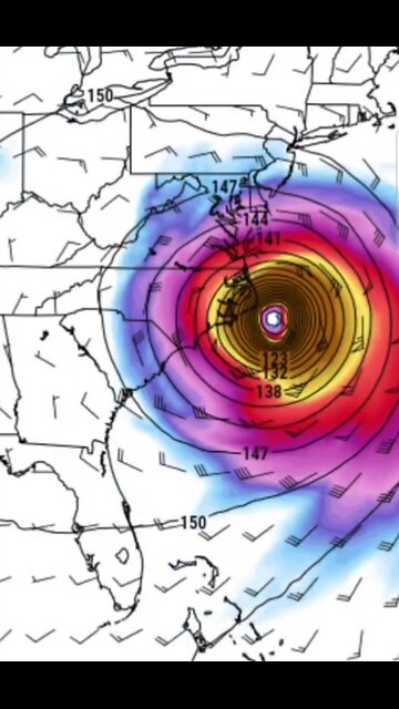 What the Hellie? Category 5? #HURRICANE This can be major!