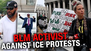 RAW: BLM activist backs Trump, wants illegals to leave America
