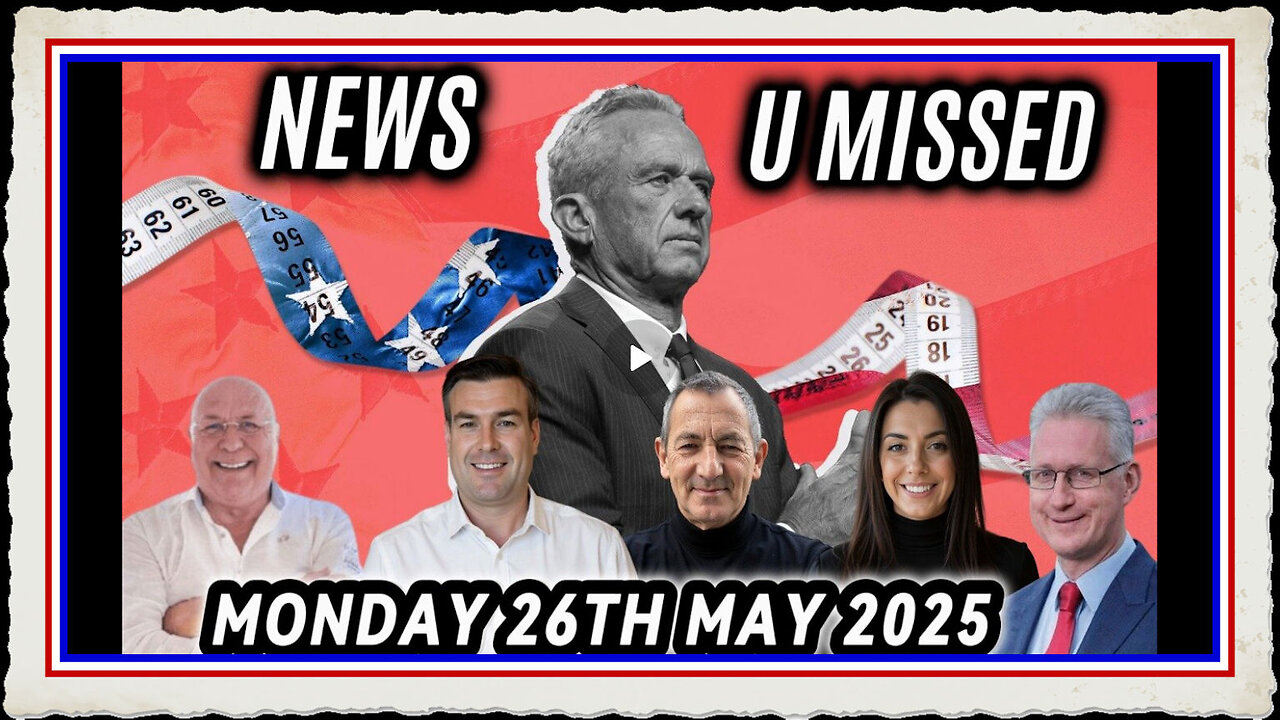 CHARLIE WARD DAILY NEWS WITH CHARLIE WARD, PAUL BROOKER LEMBIT OPIK MONDAY 26TH MAY 2025