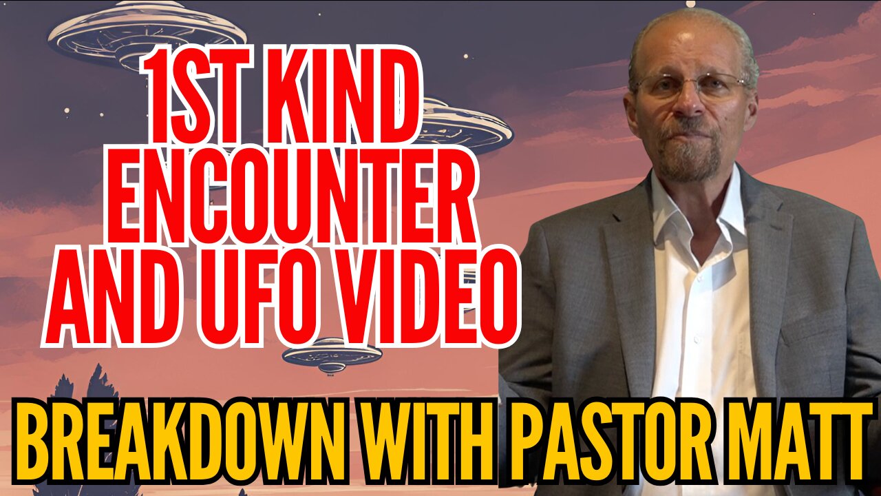 UFO Encounter of the 1st Kind With Pastor Matt Freeman!