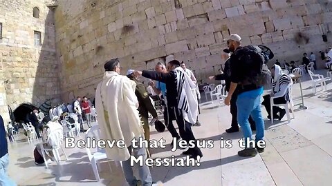 Watch what happens when YAHUSHUA is Preached in Jerusalem! Messianic Jewish Believers are often abused in Israel. Just like in the Bible days nothings changed. But Some will Listen