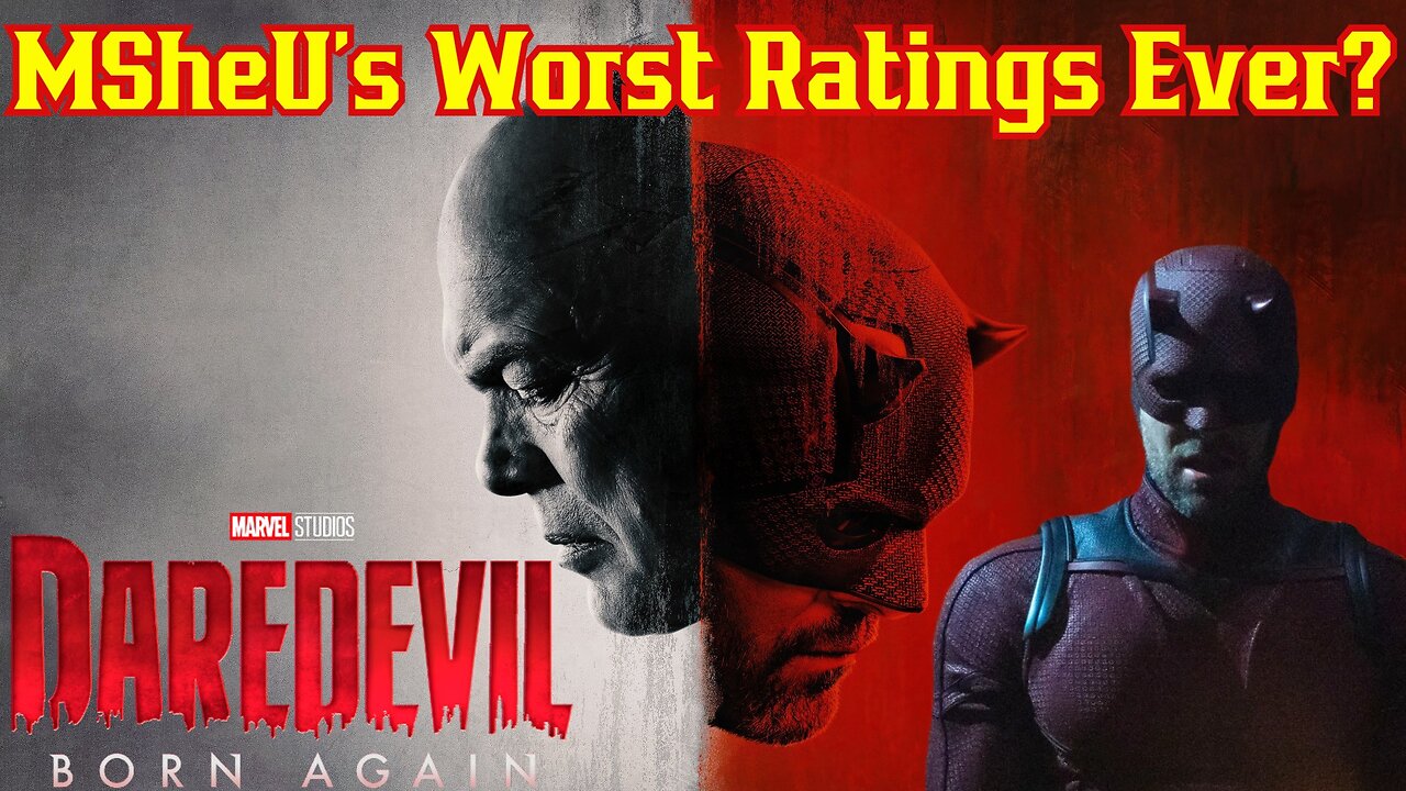 Marvel Burn Out Is REAL! Daredevil Born Again Fails To Chart AGAIN! MCU's Worst Ratings Ever?