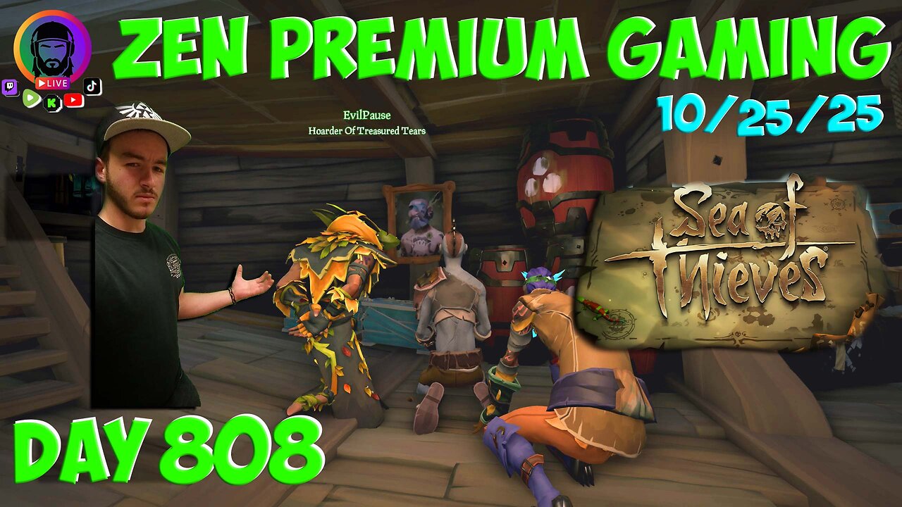 🔴!SoundCommands PIRATE TIME ~ Day 808/999 [DAILY LIVES] ~ Zen Premium Gaming