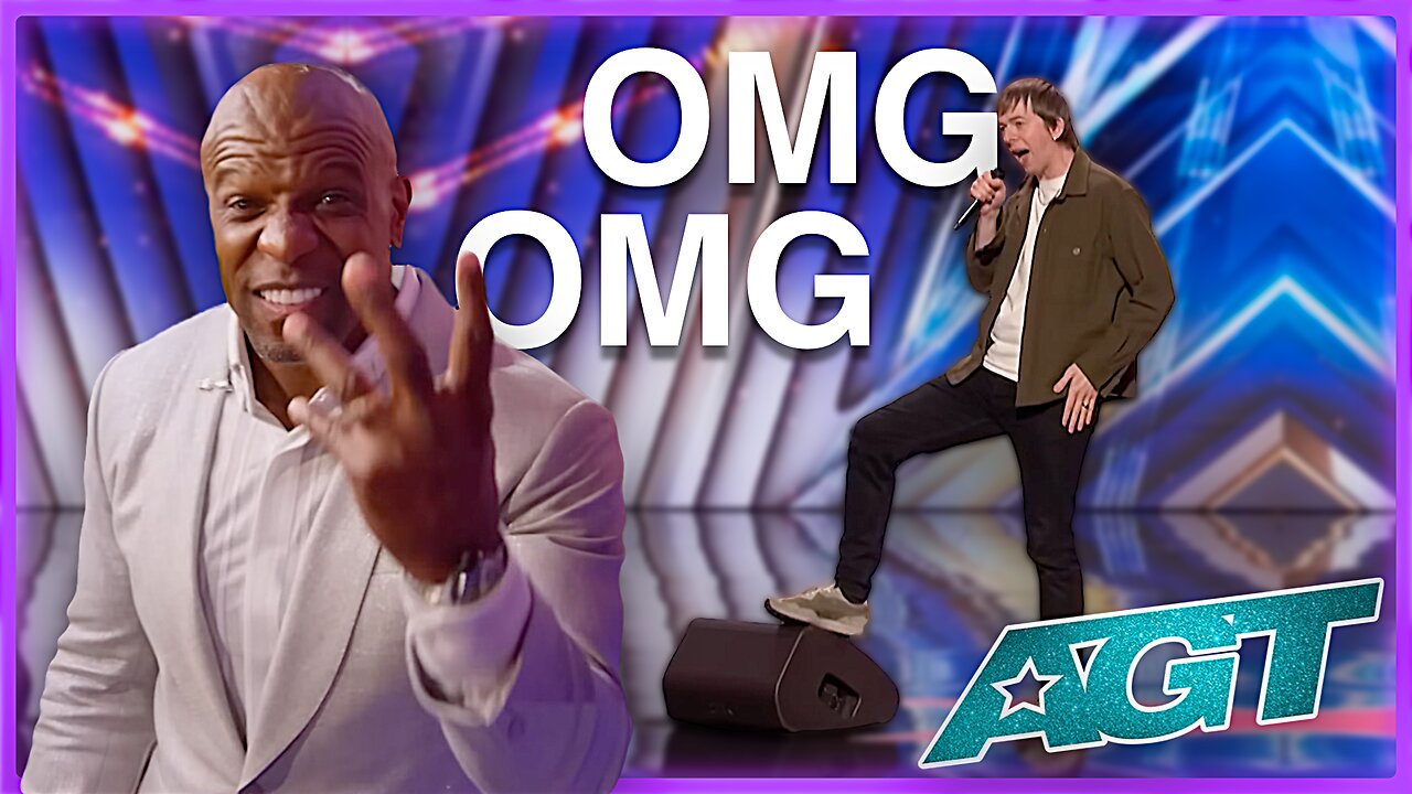 Chris Turner Freestyles Five Wild Prompts Into One Legendary Rap — LIVE on AGT 2025