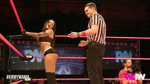 WCPW Wrestling Referee Checks on Lana Austin | Match Highlights