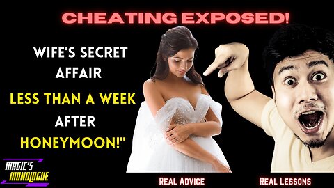 Married honeymoon and she cheating!