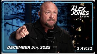12 5 25 ALEX JONES Trump Declares NATO Expansion & UN Replacement Migration Threats To America