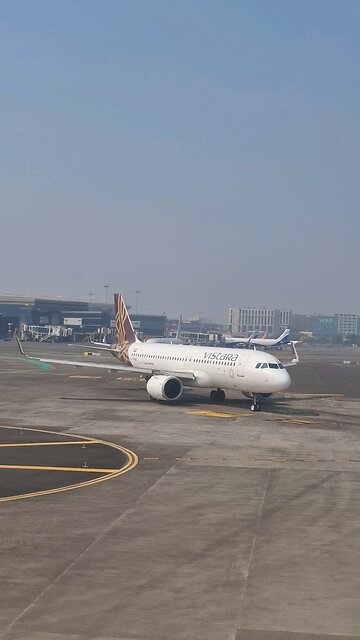 Vistara Aeroplane spotted