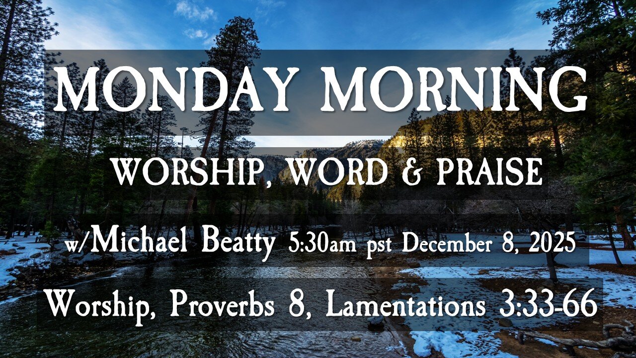 🌤️MONDAY MORNING✝️