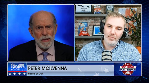 With Rabbi Pesach Wolicki, Peter Mcilvenna,