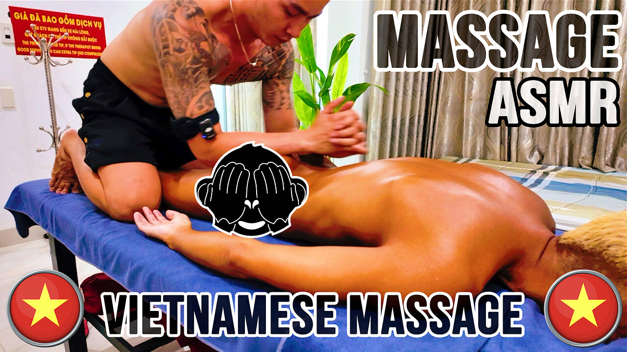 Massage ASMR HD | Vietnamese Male Massage / Vietnam