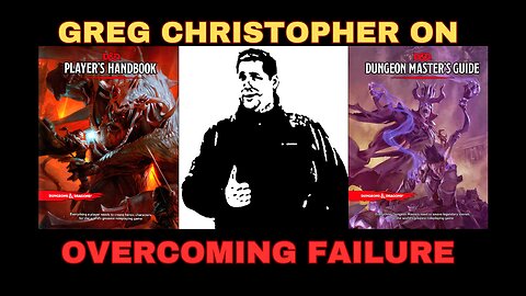 Greg Christopher's On Overcoming Failure And Advice To His Younger Self