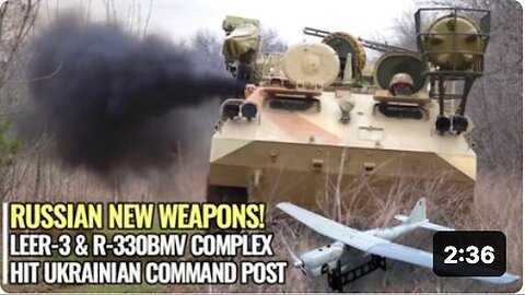 "Russian Electronic Warfare Team Targets Ukraine Command Post Communications Center"
