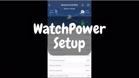 Setting Up WiFi and the App for the EG4 6500EX Inverter (WatchPower)