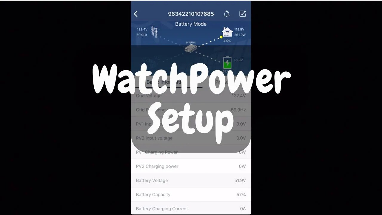Setting Up WiFi and the App for the EG4 6500EX Inverter (WatchPower)