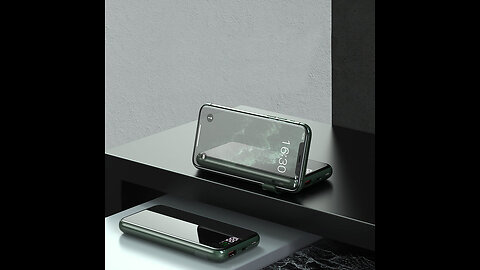 10000mAh Fast Charging Wireless Power Bank with Digital Display, Multi-port Output,Wireless Charging