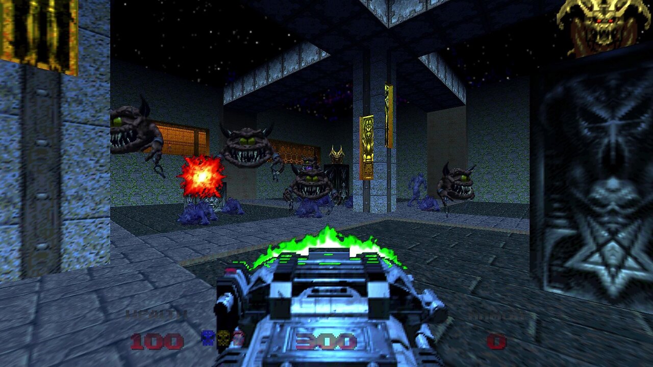 Doom 64, Just for Fun, pt.1 (Level 1 "Staging Area" & 2 "The Terraformer")