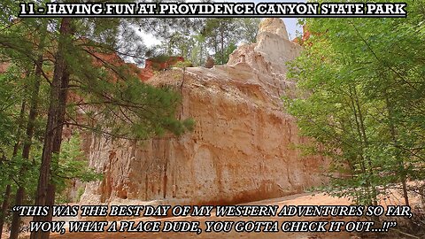HAVING FUN AT PROVIDENCE CANYON STATE PARK