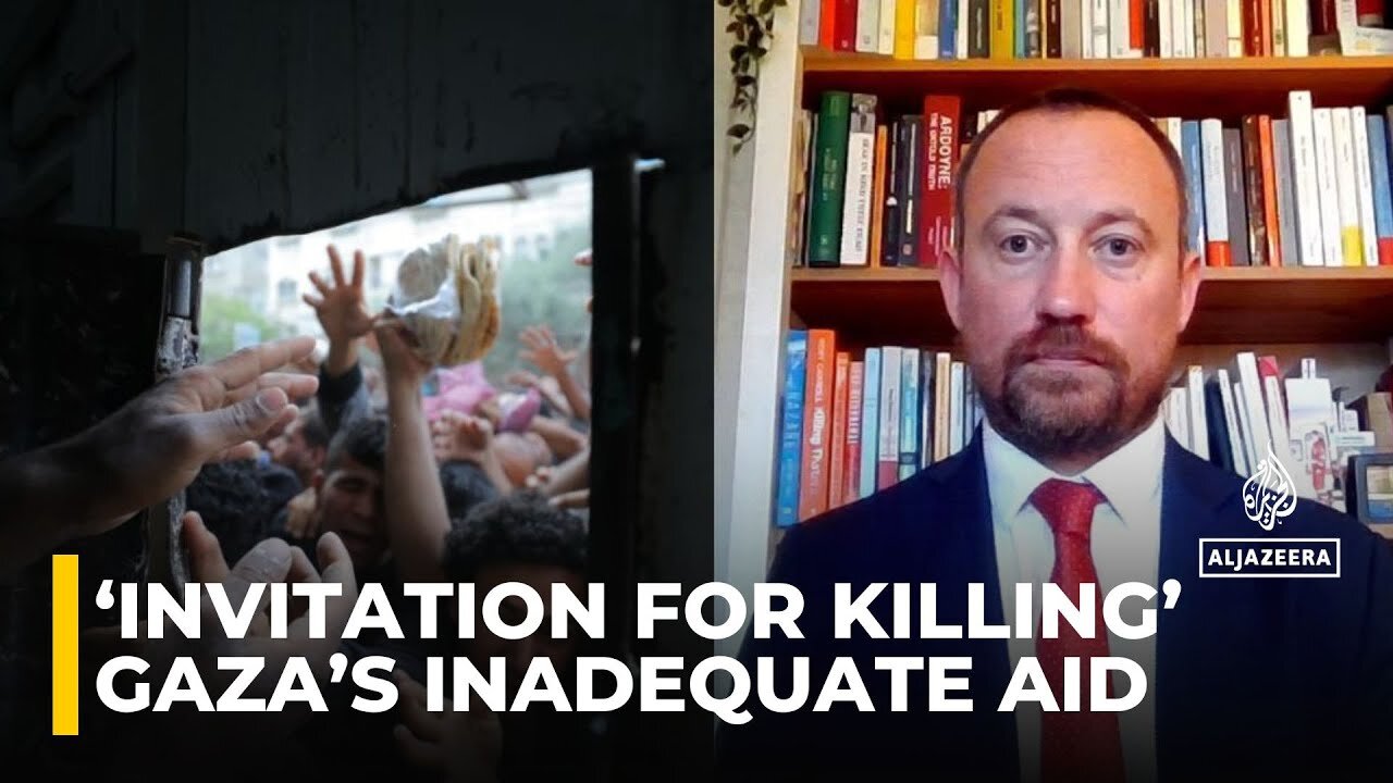 Gaza aid trickle _invitation for killing_ as famine spreads_ warns IFRC spokesperson