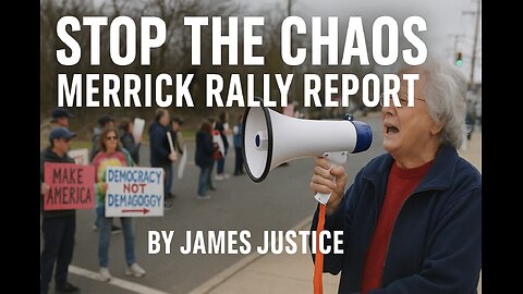 Stop the Chaos” Rally – Merrick, NY | On-the-Ground Coverage by James Justice (UCNY News