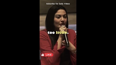 You have to listen to your heart | Muniba Mazari Motivational Speech #shorts