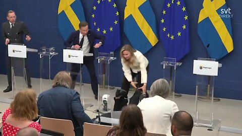 Disaster Before Everyone’s Eyes: Sweden’s Minister Collapses During Ceremony!
