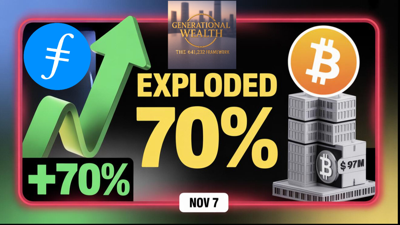 Filecoin EXPLODES 70% - Bitcoin Miners Hit Record Profits | Crypto News Nov 7