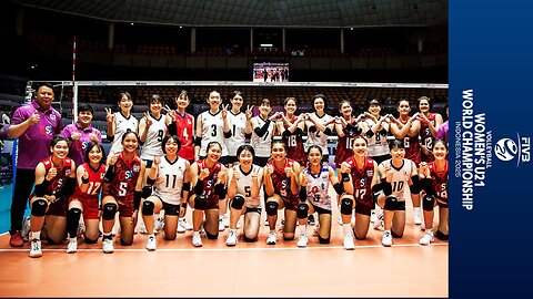 🔴ถ่ายทอดสด วอลเลย์บอล ไทย พบ ญี่ปุ่น เวลา 17:00 ประจำวันที่ 8 สิงหาคม 2568