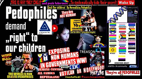SATAN'S TRANNIES LOVE PEDOPHILIA ! (compilation video version)
