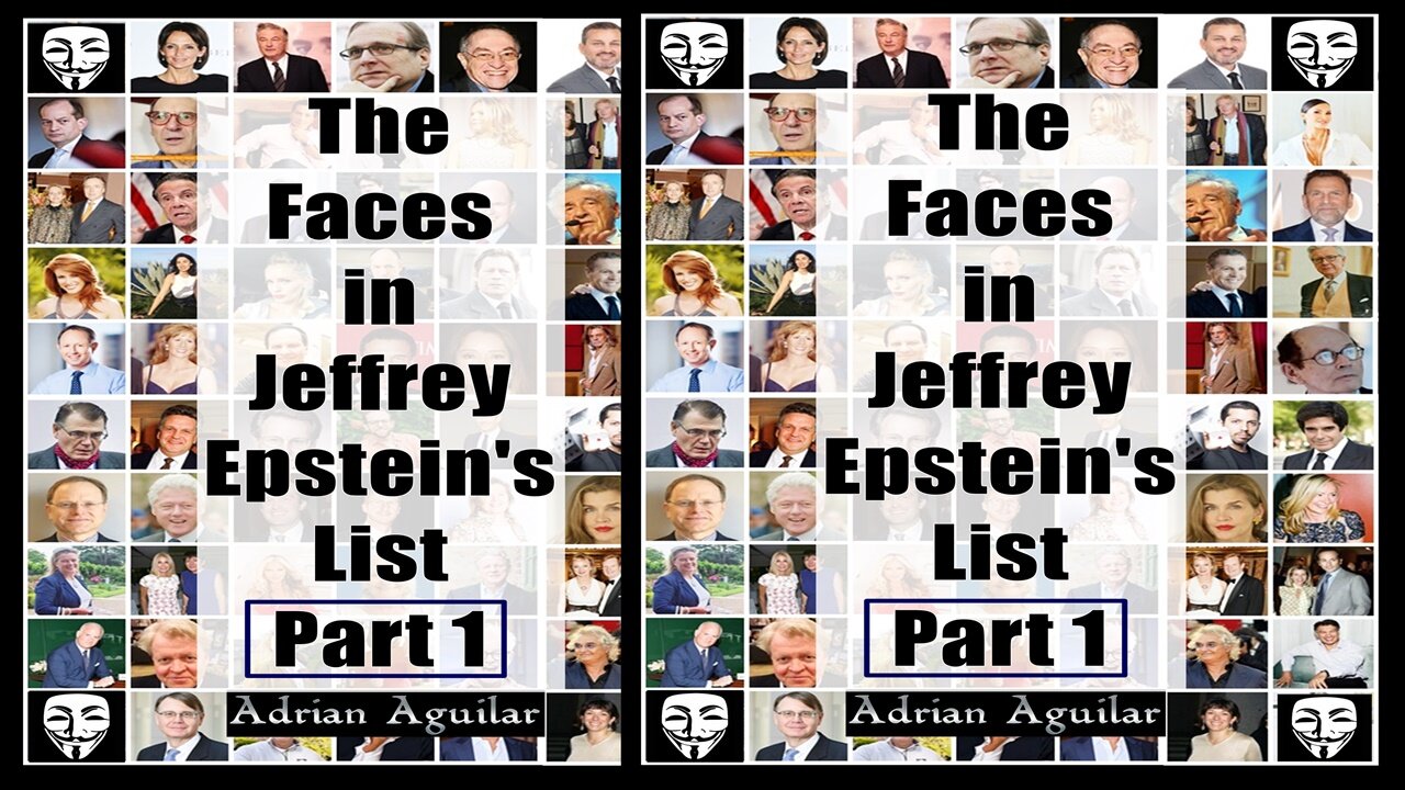 The faces in Jeffrey Epstein's list Part 1
