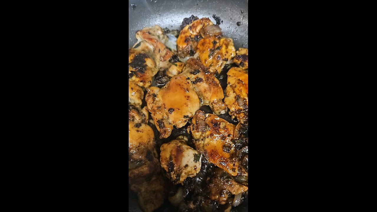 Cooking Chicken Thighs 🐔
