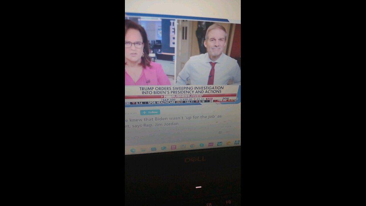 Everyone knew that Biden wasn't up for the job as president says Rep Jim Jordan