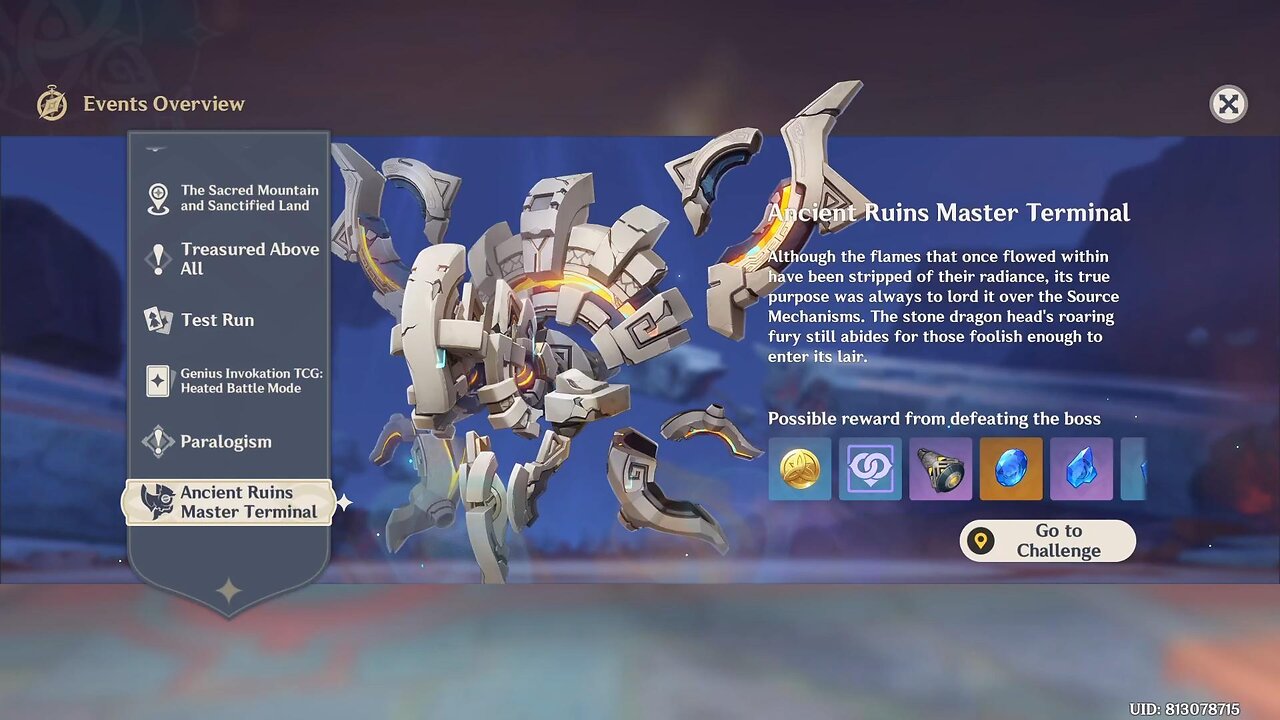 Ancient Ruins Master Terminal Location - Genshin Impact - Version 5.6