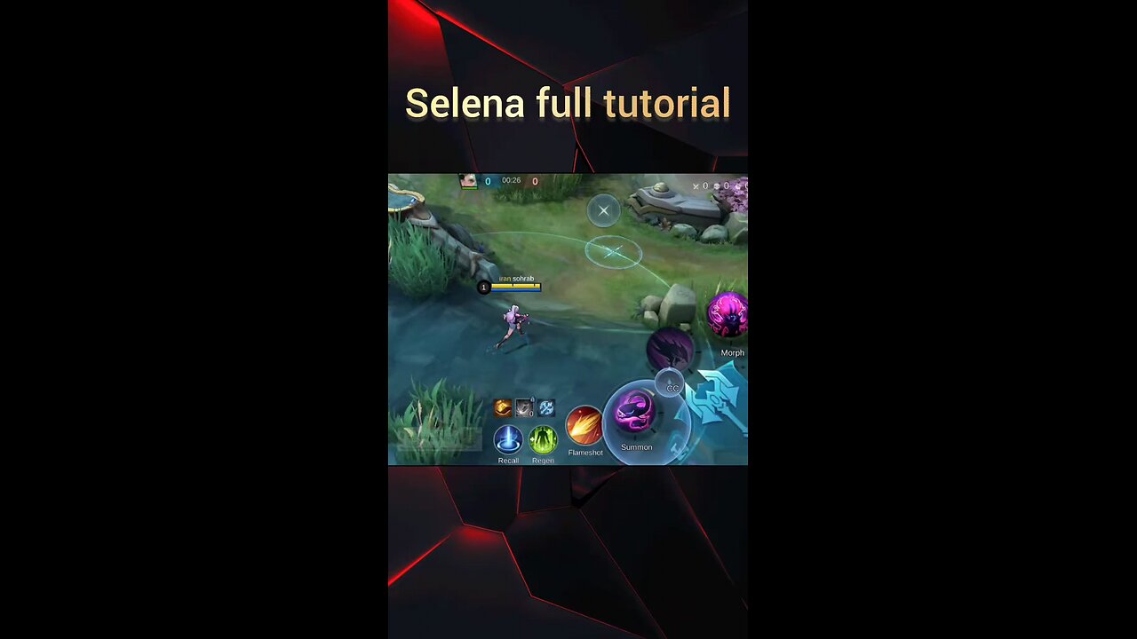 selena full tutorial mlbb mobilelegends
